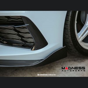 Chevrolet Corvette C8 Carbon Fiber Front Splitter - Anderson Composites